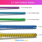 2.7 mm Cortical Screws