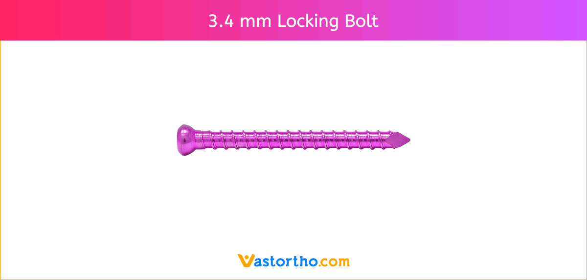 3.4 mm Locking Bolt