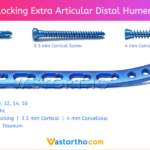3.5 mm Locking Extra Articular Distal Humerus Plates