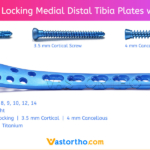 3.5 mm Locking Medial Distal Tibia Plates with Tab