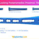 3.5 mm Locking Posteromedial Proximal Tibia Plates