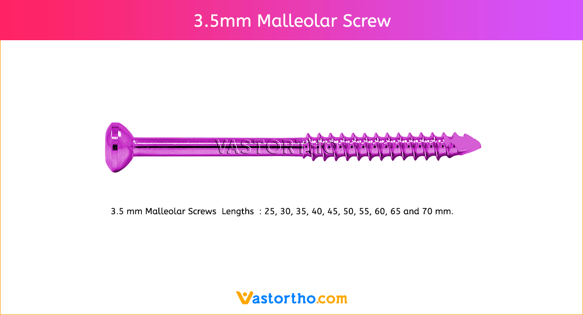 3.5mm Malleolar Screws