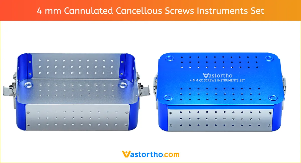 4 mm Cannulated Cancellous Screws Instruments Set 2