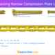 5 mm Locking Narrow Compression Plate