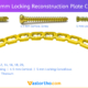 5 mm Locking Reconstruction Plate Curved