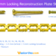 5 mm Locking Reconstruction Plate Straight