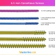6.5 mm Cancellous Screws