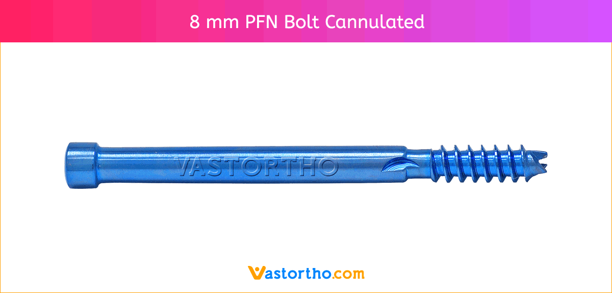8 mm PFN Bolt Cannulated