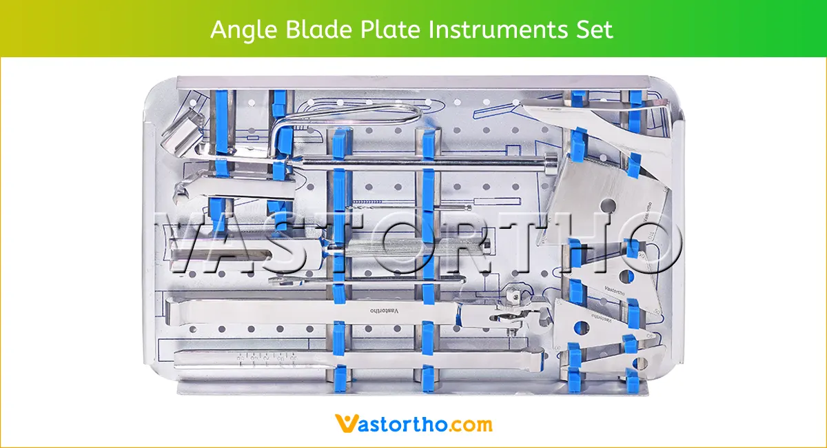Angle Blade Plate Instruments Set 1