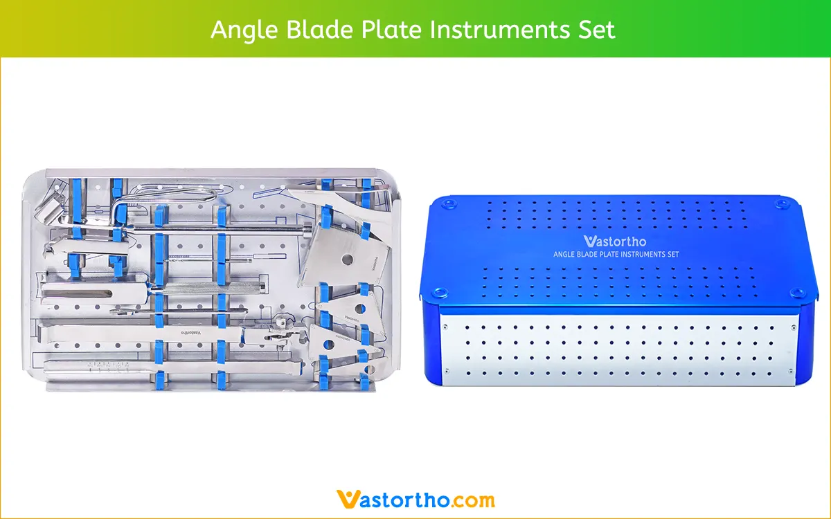 Angle Blade Plate Instruments Set