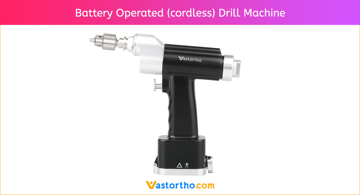 Battery Operated cordless Drill Machine