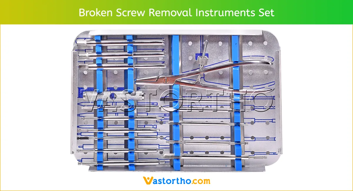 Broken Screw Removal Instruments Set 1