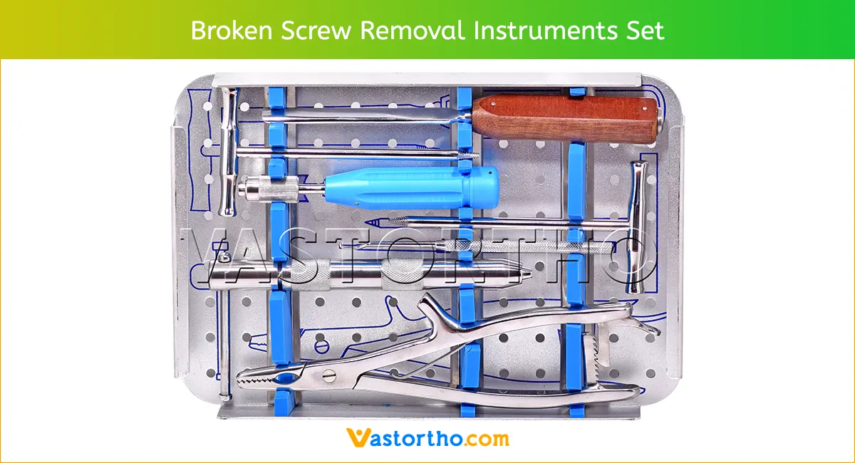 Broken Screw Removal Instruments Set 2