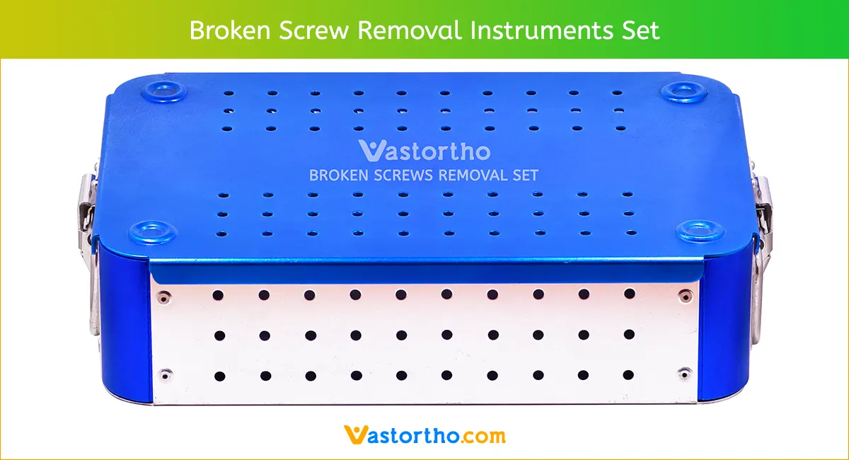 Broken Screw Removal Instruments Set 4