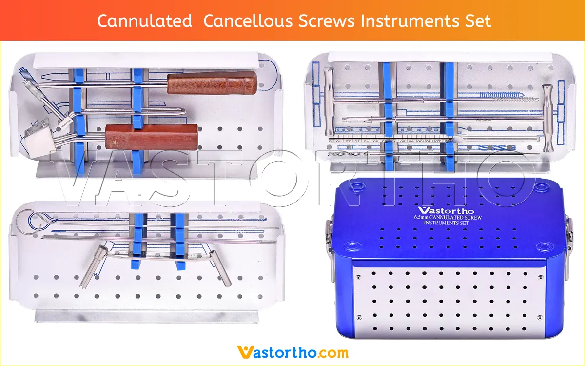 Cannulated Cancellous Screws Instruments Set