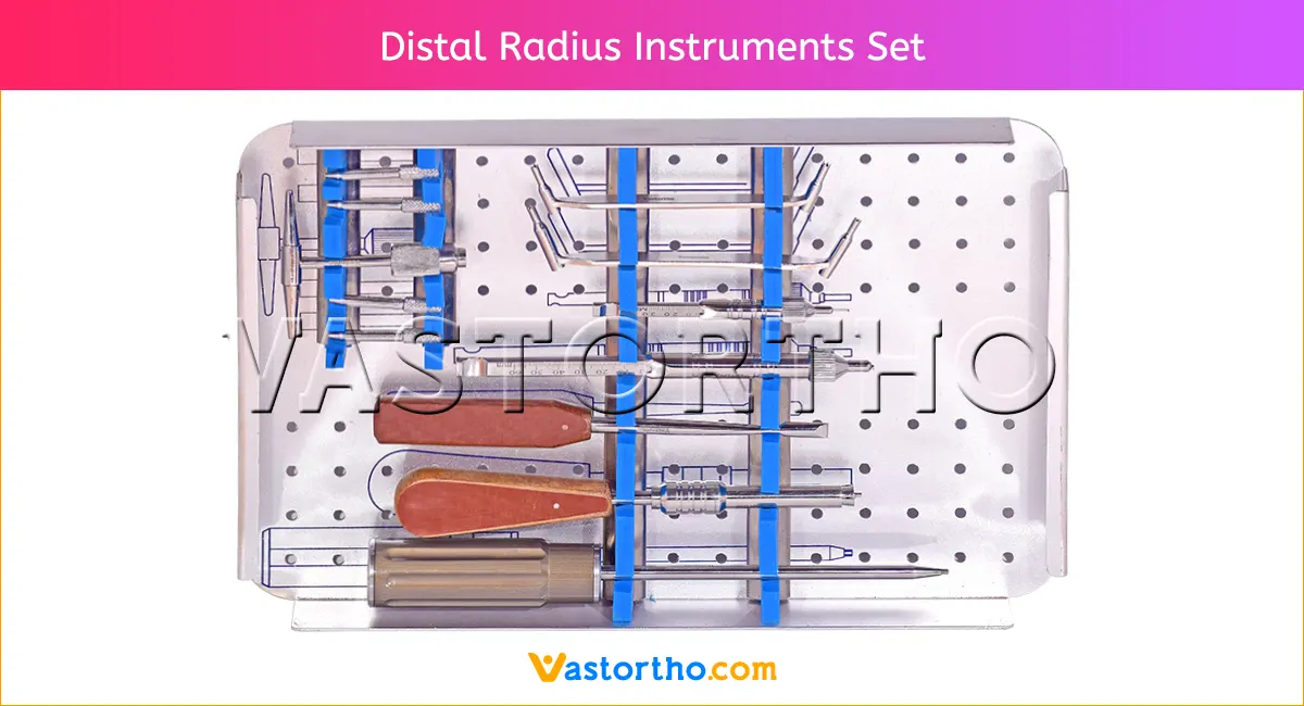 Distal Radius Instruments Set 1
