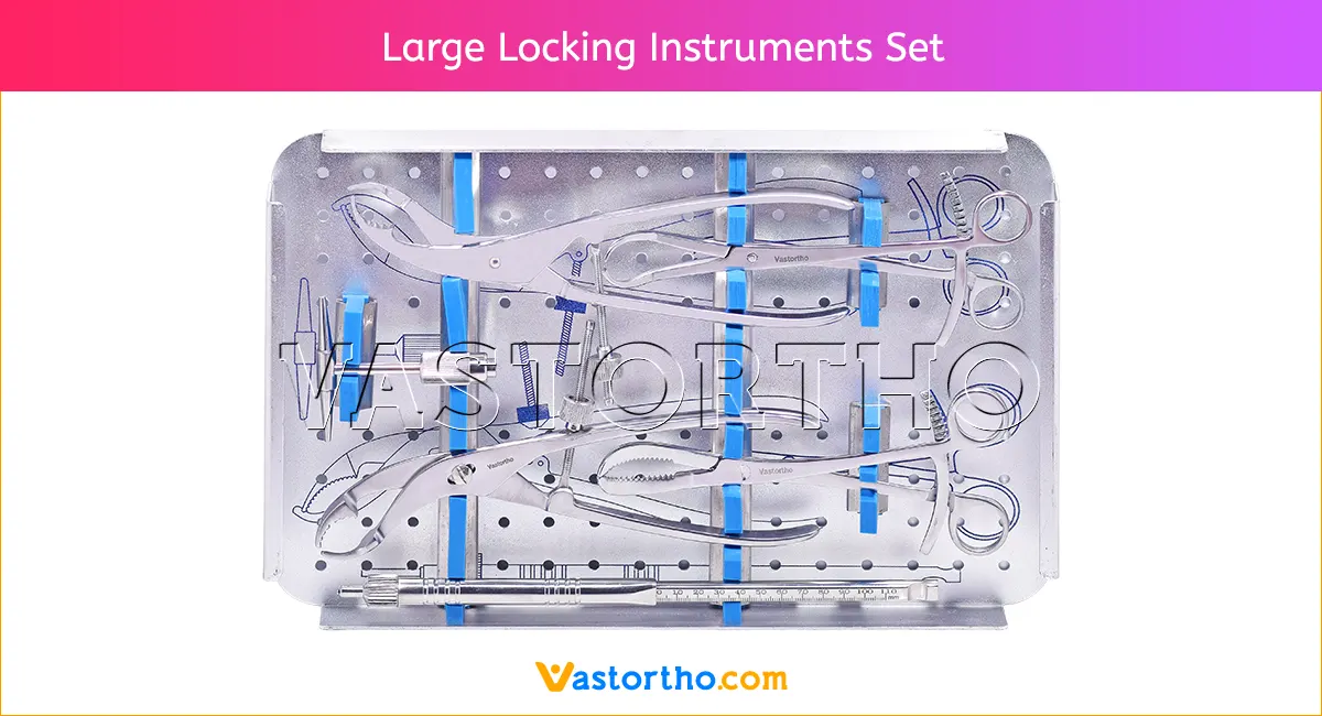 Large Locking Instruments Set 3