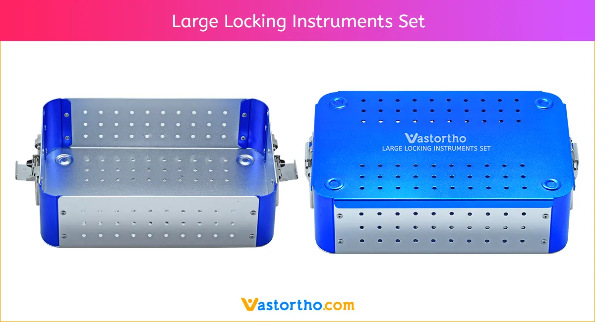 Large Locking Instruments Set 4