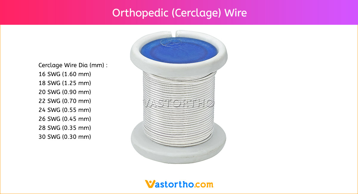 Orthopedic Cerclage Wire Uses Sizes And Surgical • Vast Ortho