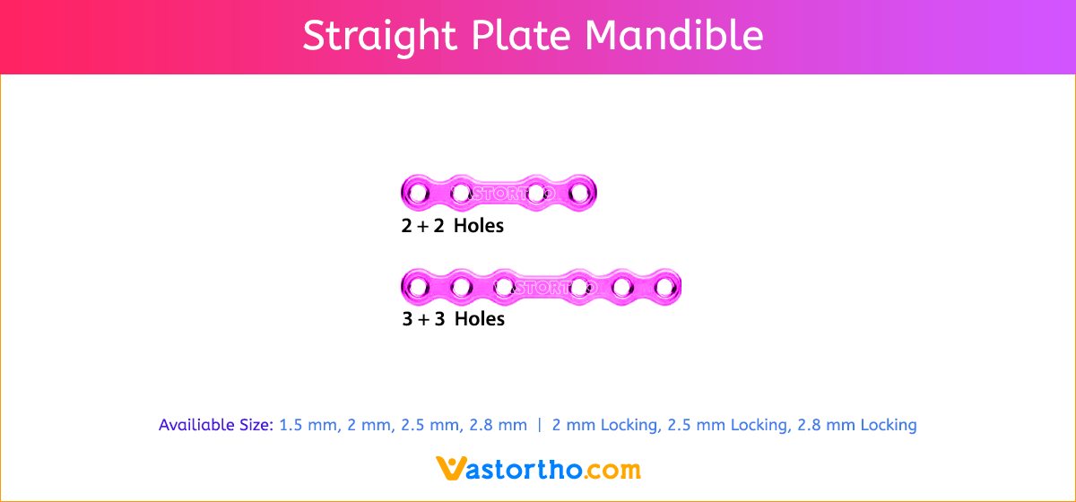 Straight Plate Mandible
